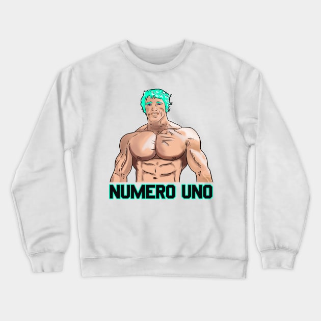 ARNIE NUMERO UNO Crewneck Sweatshirt by wan_gainz